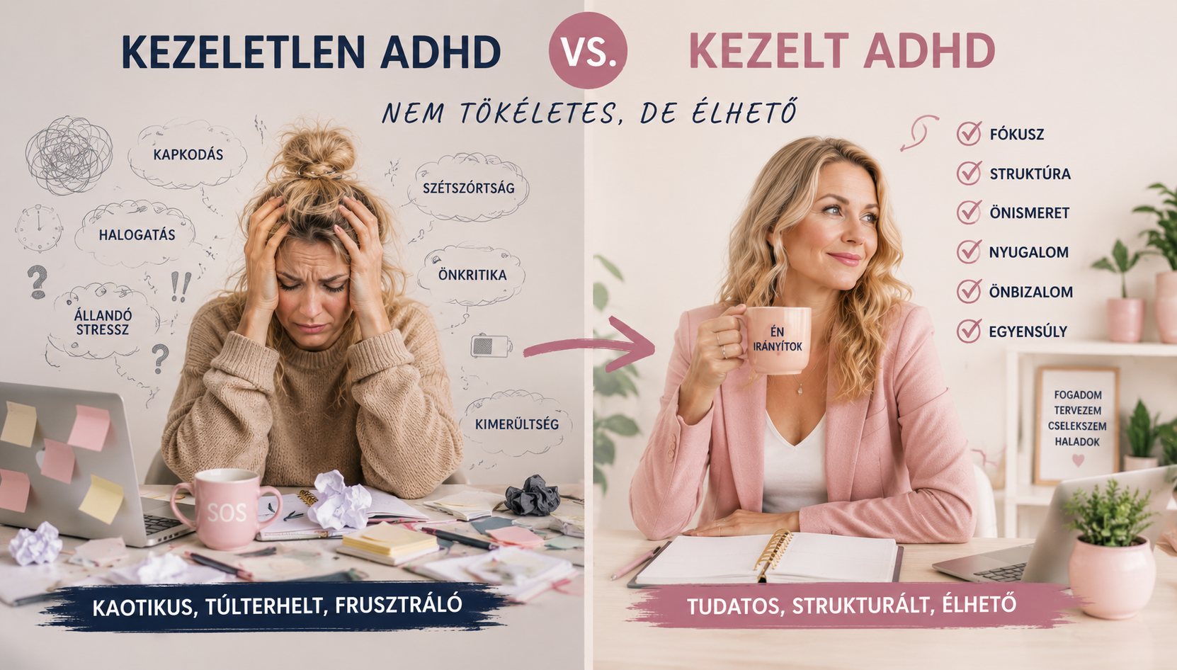 Read more about the article Mi a különbség a kezelt és kezeletlen ADHD között?