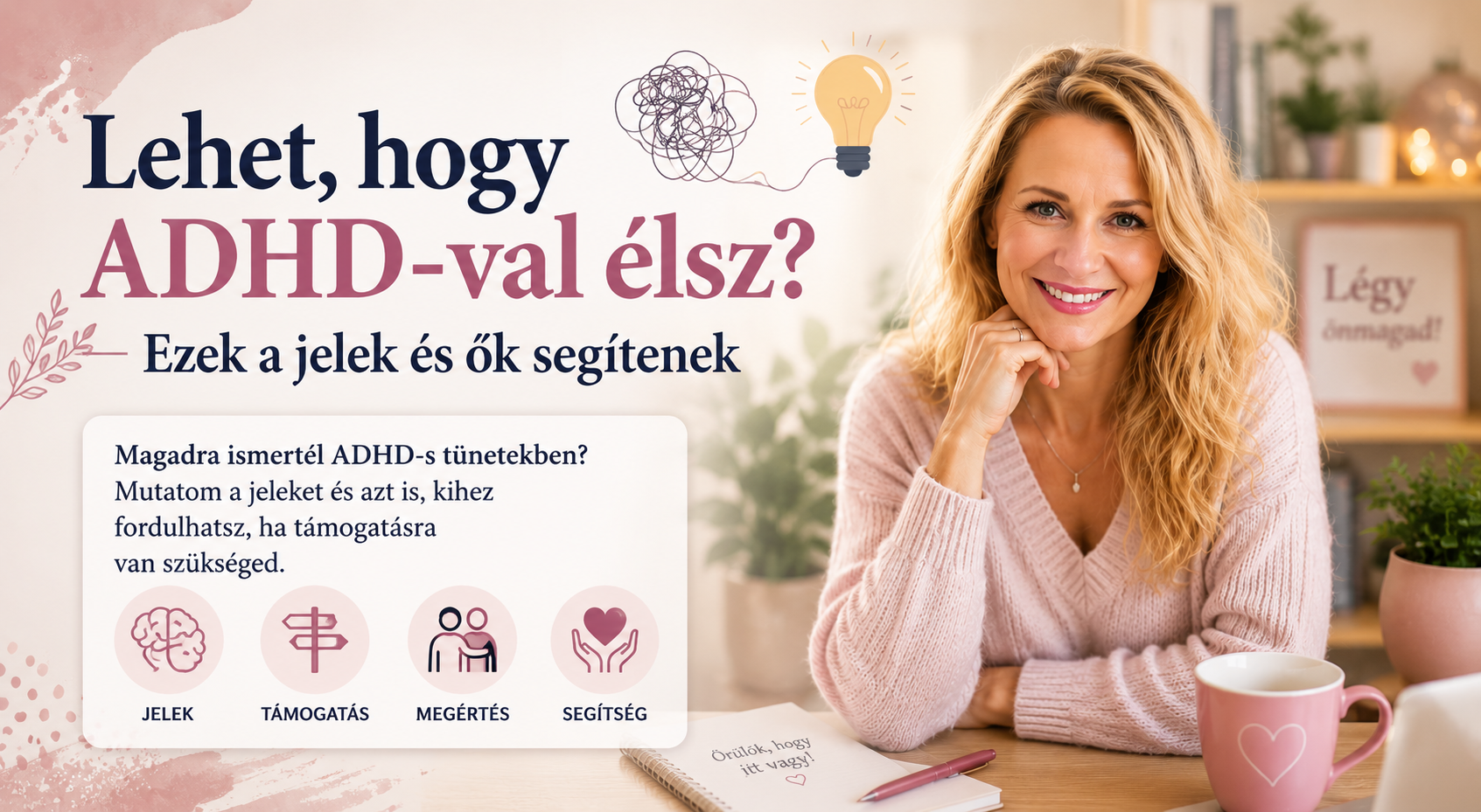 Read more about the article Lehet, hogy ADHD-val élsz? Így ismerheted fel, és ezeken a pontokon érdemes segítséget kérned