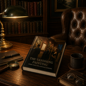 The Vanishing Painting – A2–B1 Angol Krimitörténet Hanganyaggal és Feladatokkal