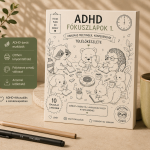 ADHD Fókuszlapok – 10 nyomtatható előrajzolt rajzlap ADHD-soknak 01