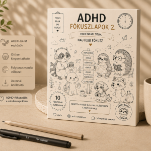 ADHD Fókuszlapok – 10 nyomtatható előrajzolt rajzlap ADHD-soknak 02